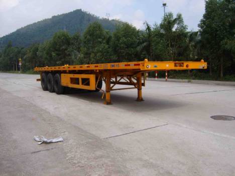 中集集装箱平板运输半挂车 zjv9400tjzp