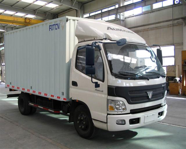 福田厢式运输车 bj5109vebed-fb