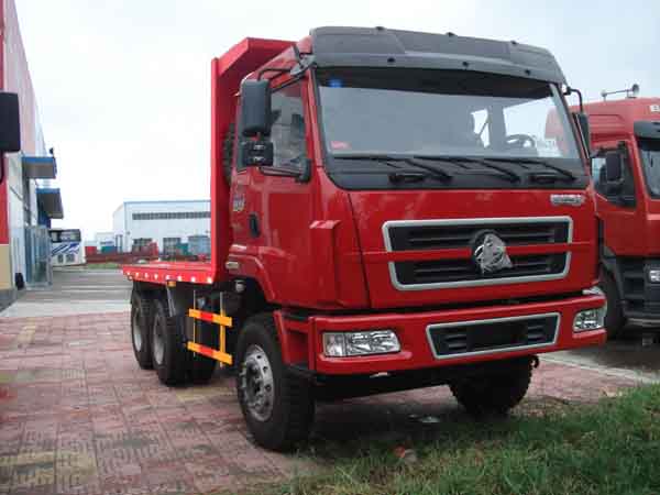 驼山平板自卸车 wfg3250zpb