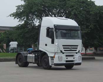 红岩集装箱半挂牵引车 cq4184hmvg351c