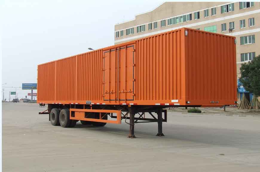 圣龙厢式运输半挂车 zxg9190xxy