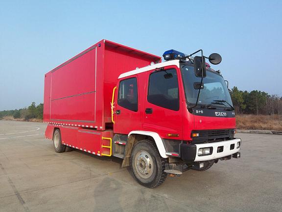 捷达消防自装卸式消防车 sjd5140txfzx60w1/3