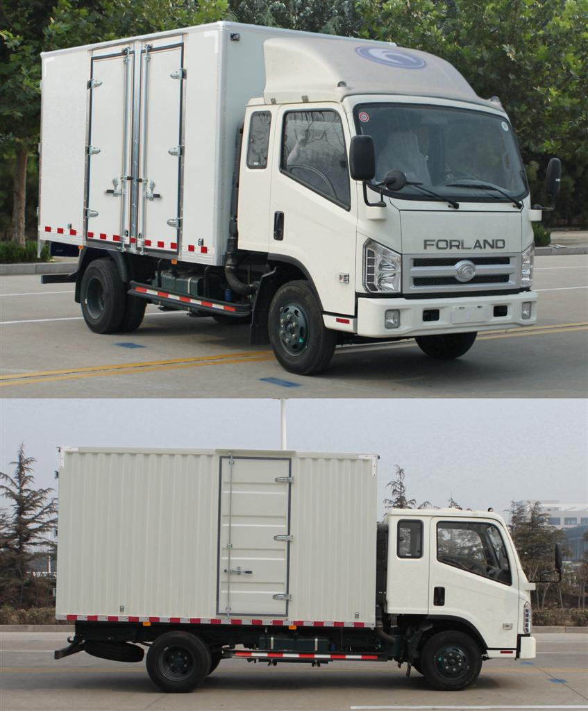 福田厢式运输车 bj5043xxy-m2