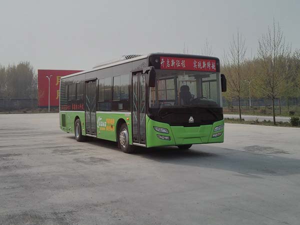 黄河混合动力城市客车 jk6109gphevn5