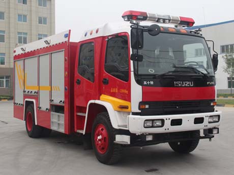 银河化学洗消消防车 bx5130txfhx30w