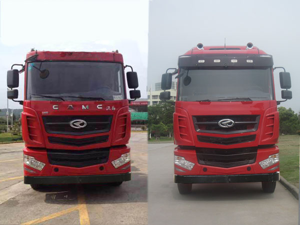 华菱之星集装箱半挂牵引车 hn4180h27c4m4