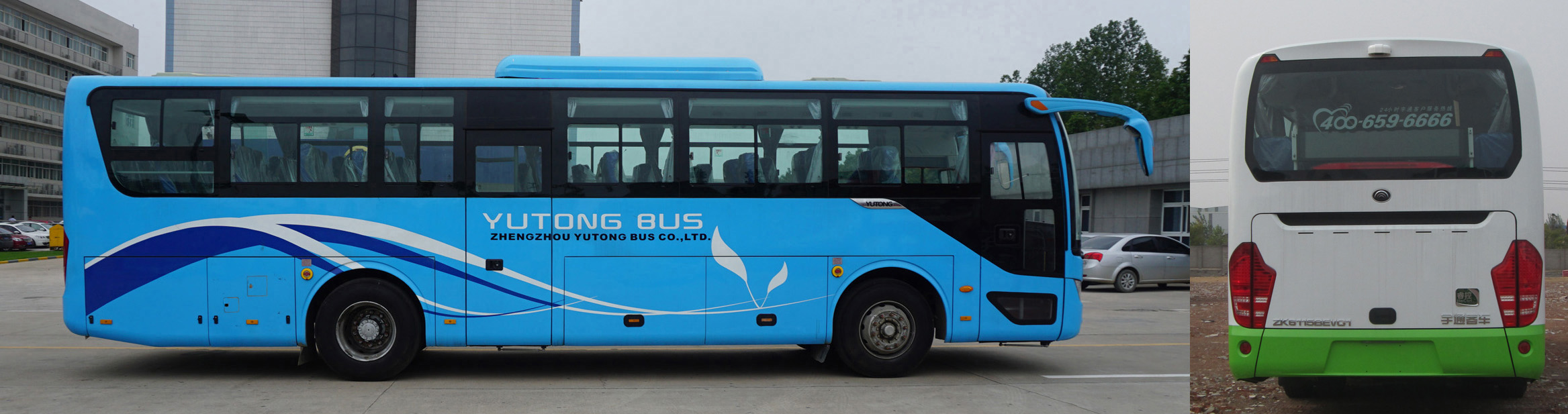 宇通纯电动城市客车 zk6115bevg1