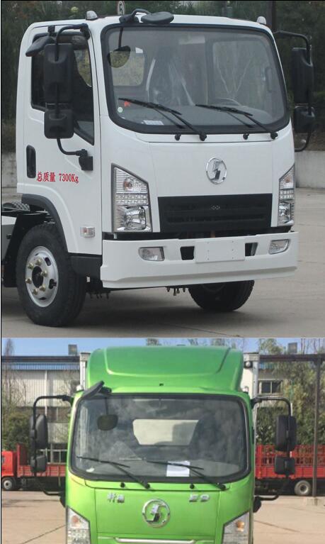 陕汽华山 轩德e9 轻卡 82马力 4×2 仓栅式 单排 载货车(sx5070ccybev