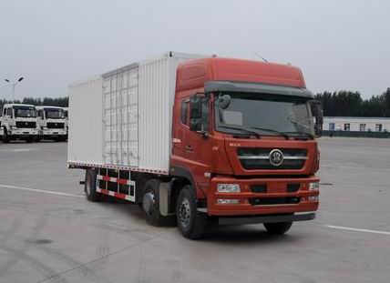 【6×2厢式8-9.6米国五\/欧五载货车报价】6×