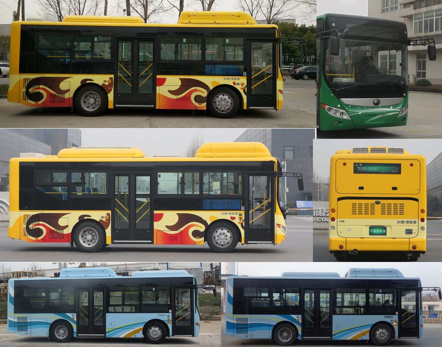 宇通插电式混合动力城市客车 zk6850chevpg29a