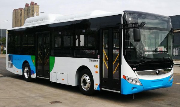 宇通插电式混合动力城市客车 zk6105chevnpg37
