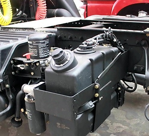 仅看尿素罐即可轻松辨别SCR车型