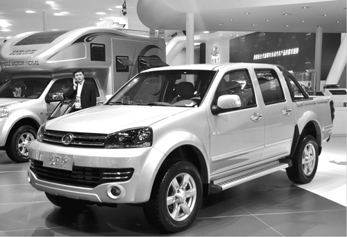 长城风骏5亮相车展 新一代皮卡将7月上市