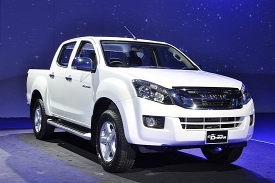 与通用共开发 isuzu发布全新d-max皮卡