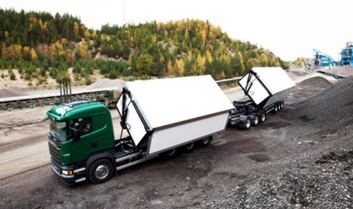 高效运输 斯堪尼亚开始交付新公路列车_资讯_商车网