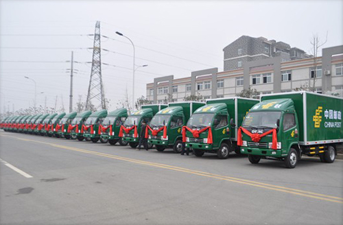 东风股份150辆轻卡交付中国邮政