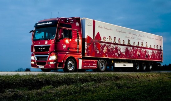 圣诞快乐!2010年MAN圣诞卡车巡游启程_资讯_商车网