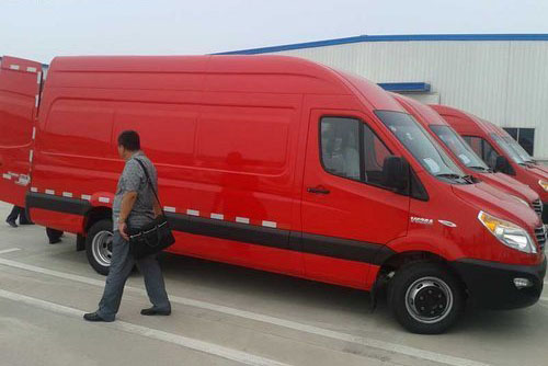 江淮星锐 再次获得上海佳吉快运5台订单