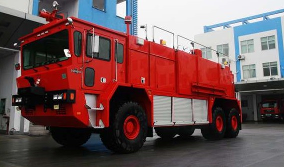 美国豪士科机场主力消防车武装南宁机场