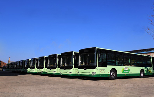 黄海天然气公交车为锦州世园会增辉_资讯_商车网