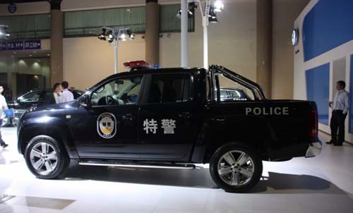 整装待发 大众amarok首次亮相国内展会_资讯_商车网