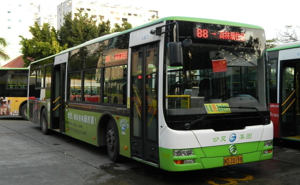 南京江北百分之四十公交将使用新能源车