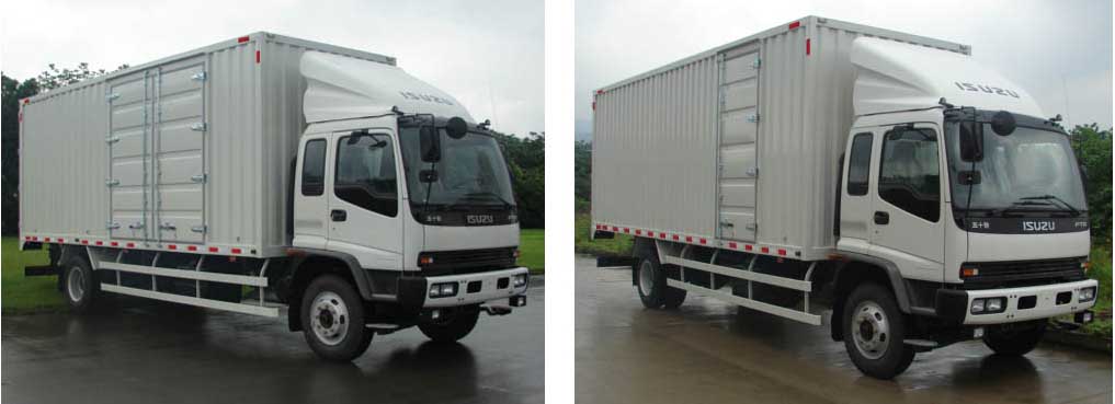 庆铃厢式货车 ql5140xtqfrj