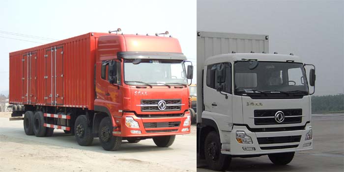 东风厢式运输车 dfl5311xxya5