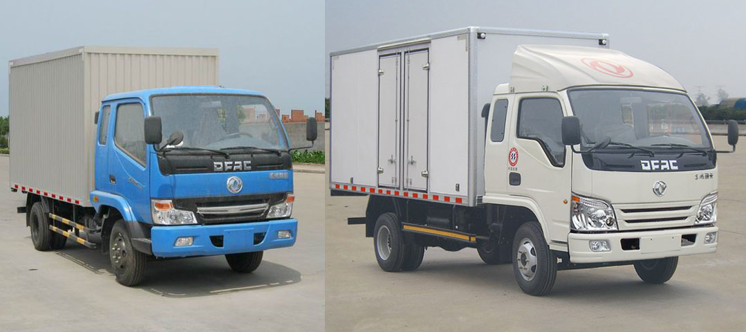 东风厢式运输车 eq5048xxygac
