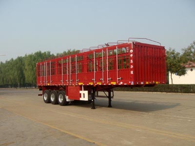 华骏_ZCZ9381CCYHJE_仓栅式运输半挂车_汽