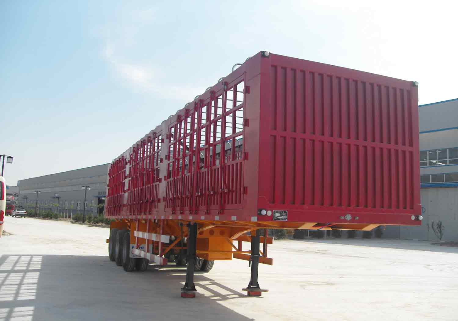 北宇达 SBY9403CSY 仓栅运输半挂车