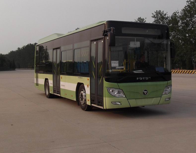 1.可选装空调,选装空调时整备质量为10900kg,最大乘员数为70,整车高度为3200mm.2.前雾灯可取消.3.可选装顶置气瓶,顶置气瓶时整车高度为3420mm,整备质量为11300kg,额定载客为64/10-37.4.可外接充电.电池种类/生产企业:多元复合锂电池/微宏动力系统(湖州)有限公司.5.本车型技术阶段:发展期.