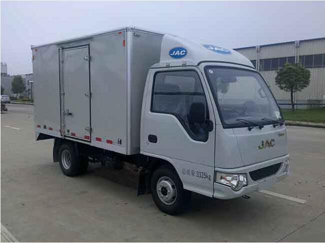 江淮汽车 2016款 康铃 87马力 汽油 厢式 单排 载货车 hfc5030xxypw4