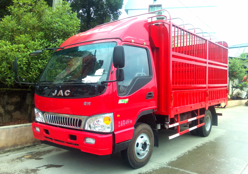 【铜仁江淮汽车康铃轻卡仓栅式货车130马力国