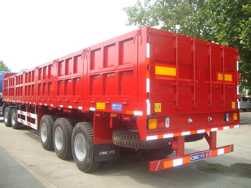 【图】中集东岳 11米栏板半挂车_栏板式半挂车