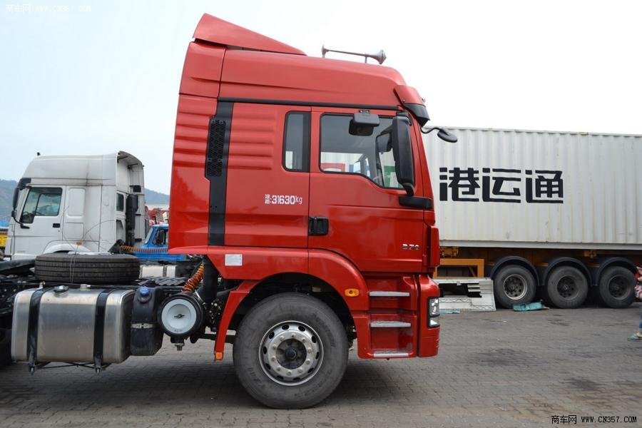 陕汽 德龙m3000 重卡 270马力 4×2 牵引车 sx4186gn361