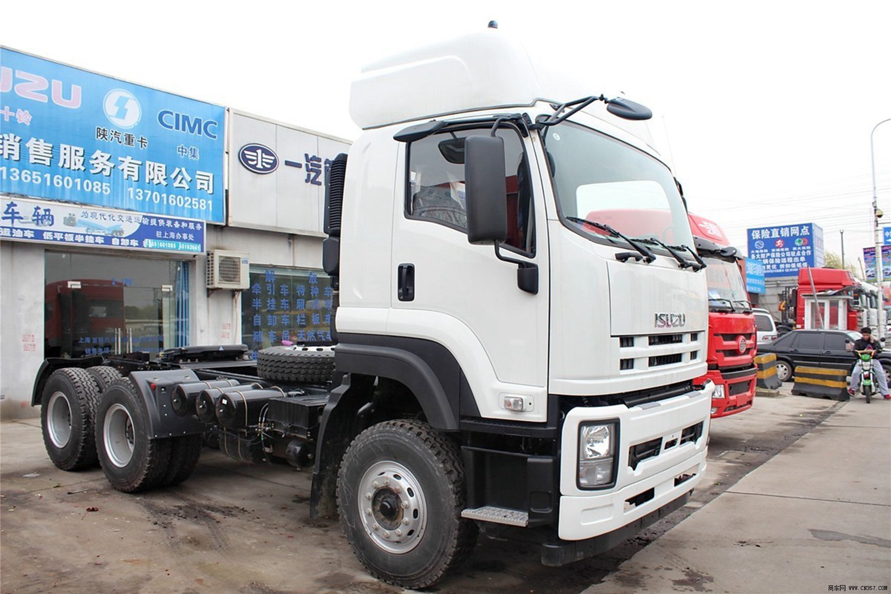 庆铃汽车 五十铃 vc46 重卡 350马力 6×4 牵引车 ql4250ukcz