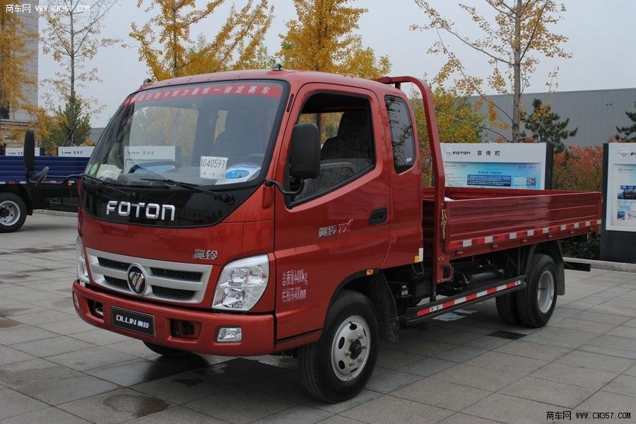 【福田汽车 奥铃 110马力 栏板式 排半 轻卡 BJ