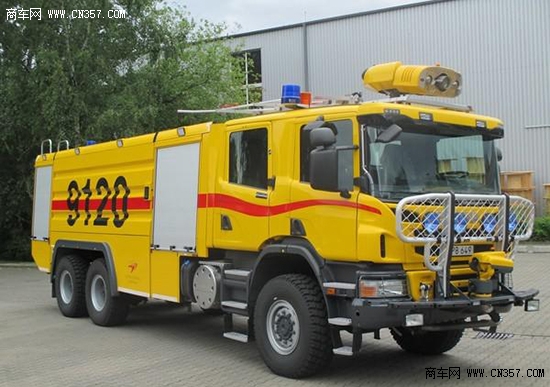 斯堪尼亚携5款消防车产品亮相消防器材展
