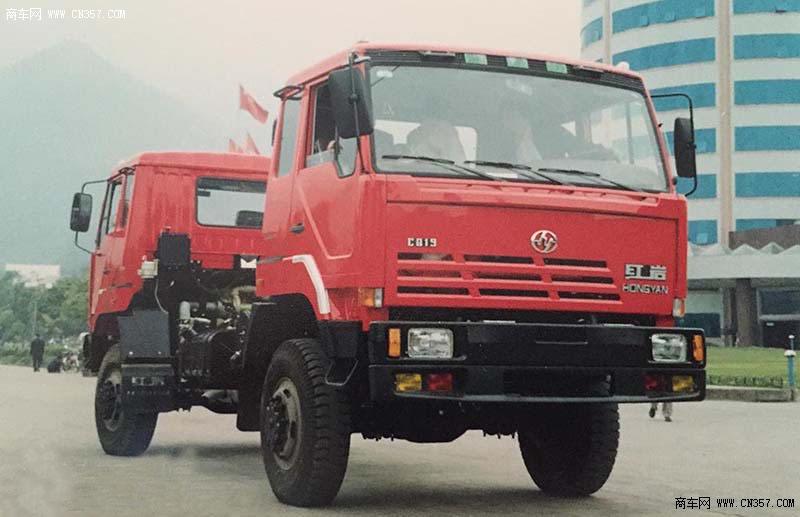 国内第一款双头卡车 红岩CQ19双向行驶4x4卡车底盘_文章_商车网