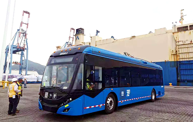 宇通出口墨西哥63双源无轨电车!拉美将迎最大批量双源无轨电车