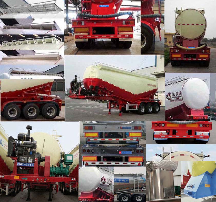 万事达下灰半挂车 SDW9403GXH