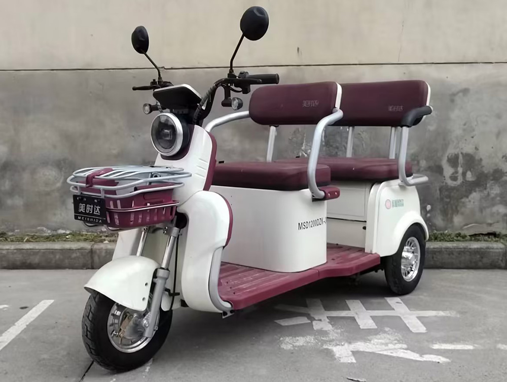 美时达电动正三轮摩托车 MSD1200DZK-2A