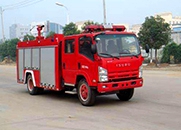 湖北江南 江特 190马力 4×2 水罐消防车(JDF5102GXFSG30)