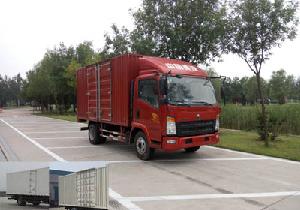豪沃牌 ZZ5087XXYF331CE183 厢式运输车