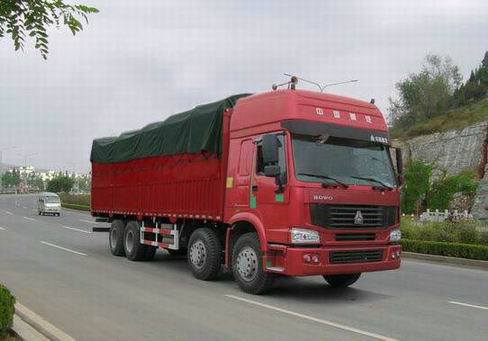 豪泺篷式运输车 zz5317xxbm4667c1