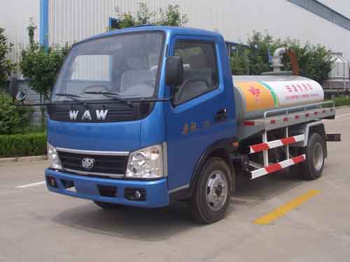 五征罐式低速货车 wl4025g1