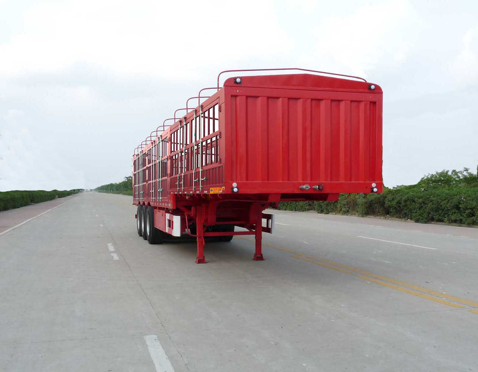 公告型号 akl9402ccy 公告批次 240 品牌 开乐 类型 仓栅式运输半挂车