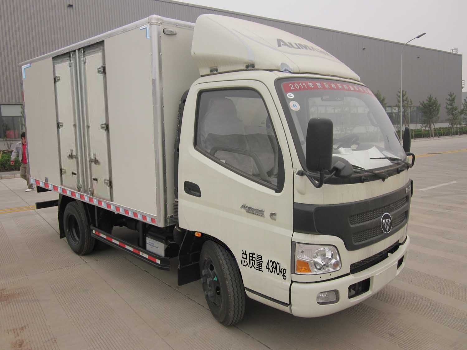 福田厢式运输车 bj5049xxy-f1
