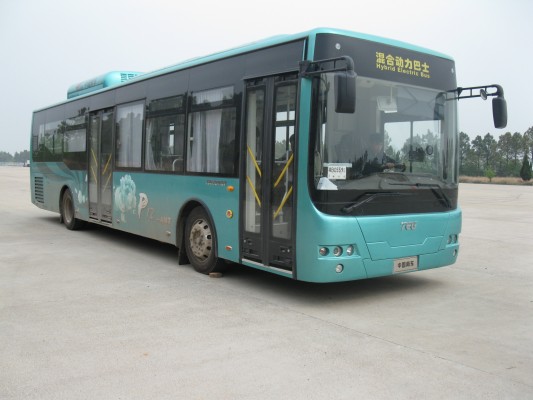 南车时代混合动力城市客车 teg6129chev01